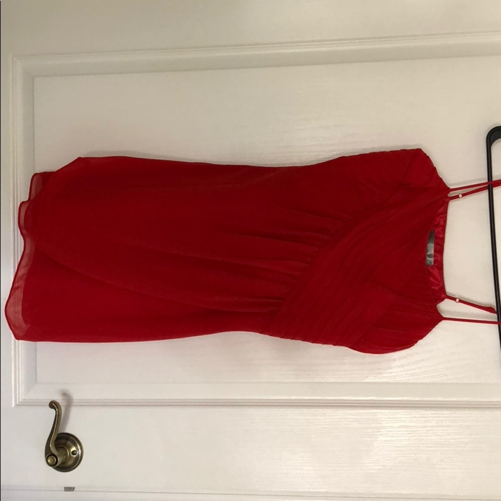 Red dress
